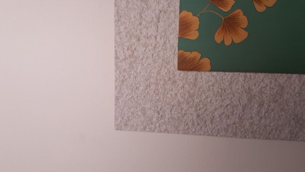 Other wall decoration - Eco - Friendly & Nature Inspired Wall Artworks. Subject: Hand Painted Floral Pattern - VEN AESTHETIC CREATIONS
