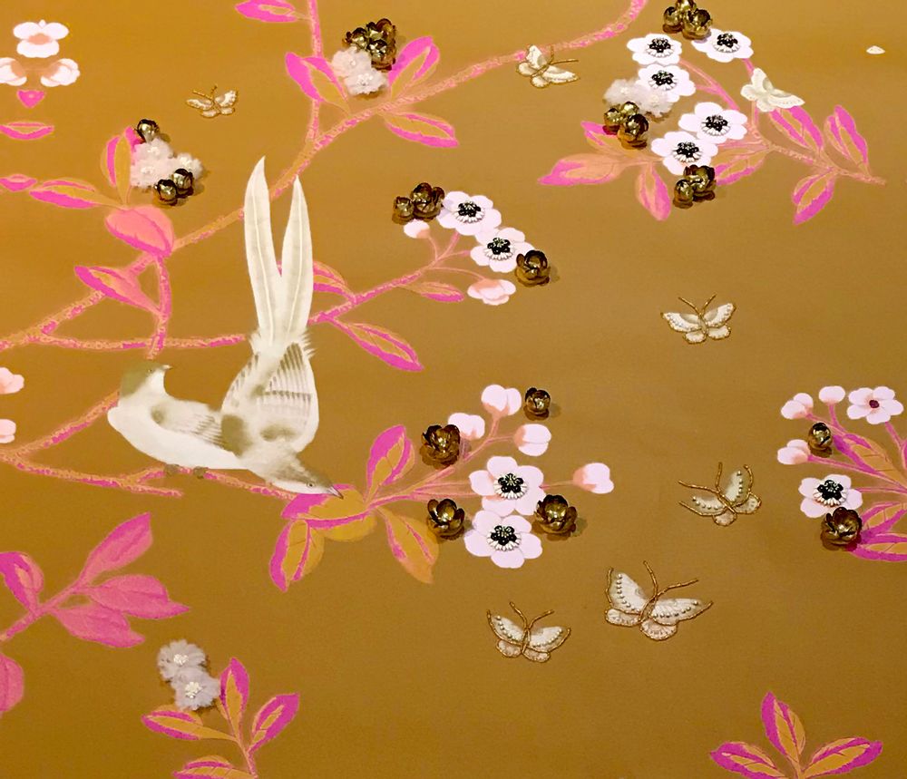 Autres décorations murales - Papier peint Oiseaux & Papillons - LALA CURIO LIMITED
