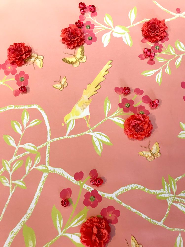 Autres décorations murales - Papier peint Oiseaux & Papillons - LALA CURIO LIMITED