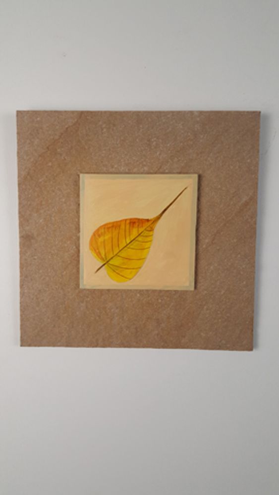 Other wall decoration - Environment Friendly & Nature Inspired Wall Artworks. Subject: Hand Painted Peepal Leaf - VEN AESTHETIC CREATIONS