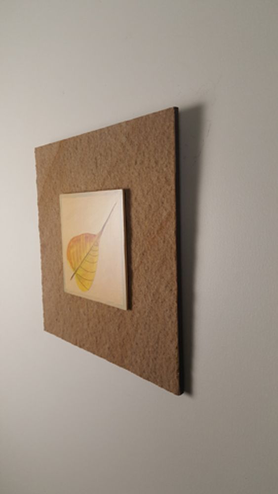 Other wall decoration - Environment Friendly & Nature Inspired Wall Artworks. Subject: Hand Painted Peepal Leaf - VEN AESTHETIC CREATIONS