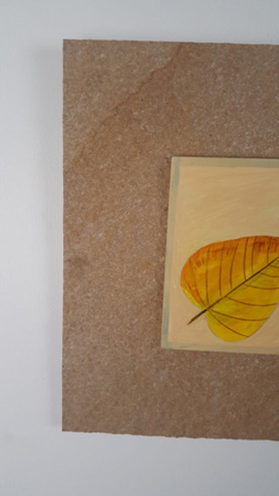 Other wall decoration - Environment Friendly & Nature Inspired Wall Artworks. Subject: Hand Painted Peepal Leaf - VEN AESTHETIC CREATIONS