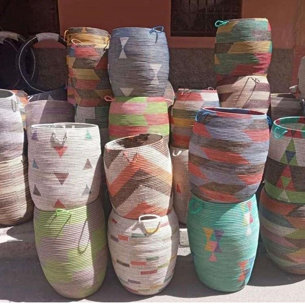 Decorative objects - West African Baskets or Wolof Basket - HOME DECOR FR