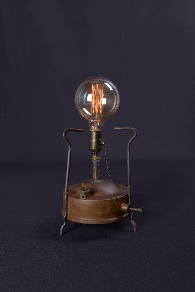 Objets design - Lampe à gaz recyclé - MAISON ZOE