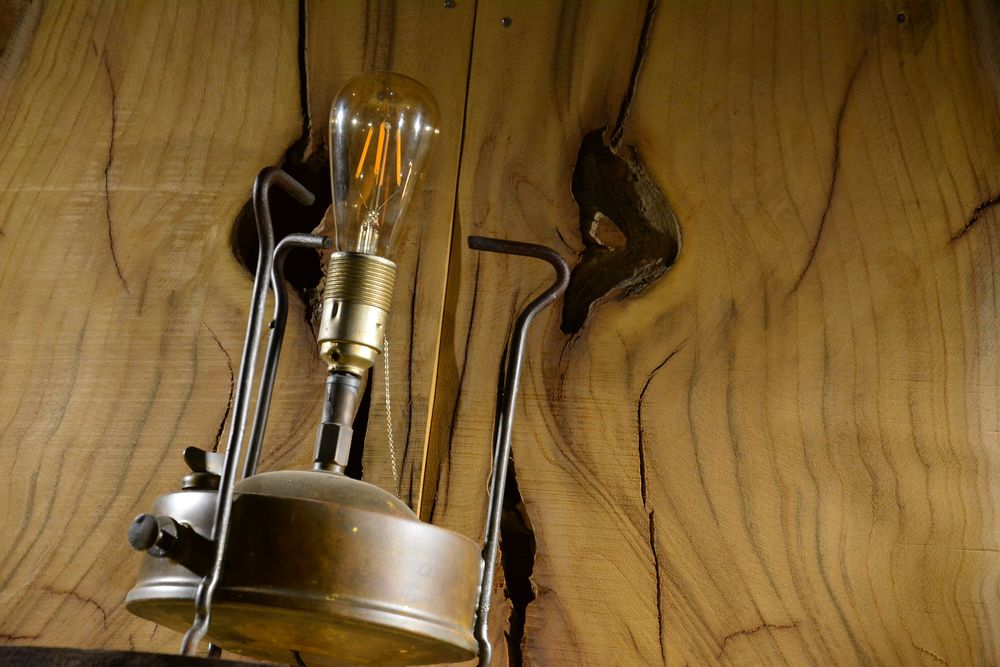 Objets design - Lampe à gaz recyclé - MAISON ZOE