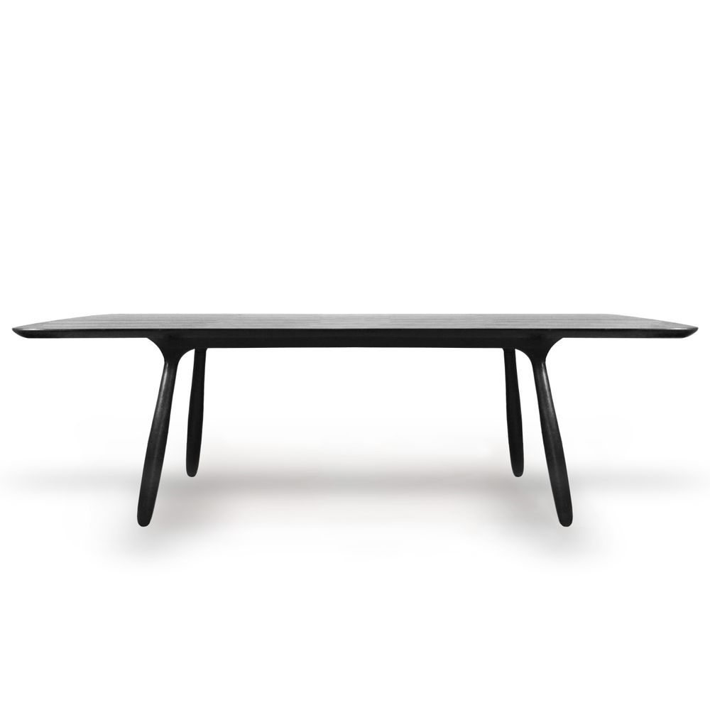 Dining Tables - Daiku table in stained ash wood - VICTORIA MAGNIANT POUR GALERIE V