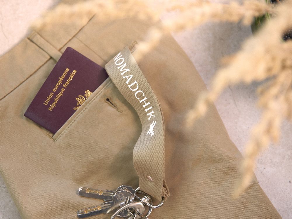 Leather goods - The Key Ring Reviens-Moi - NOMADCHIK