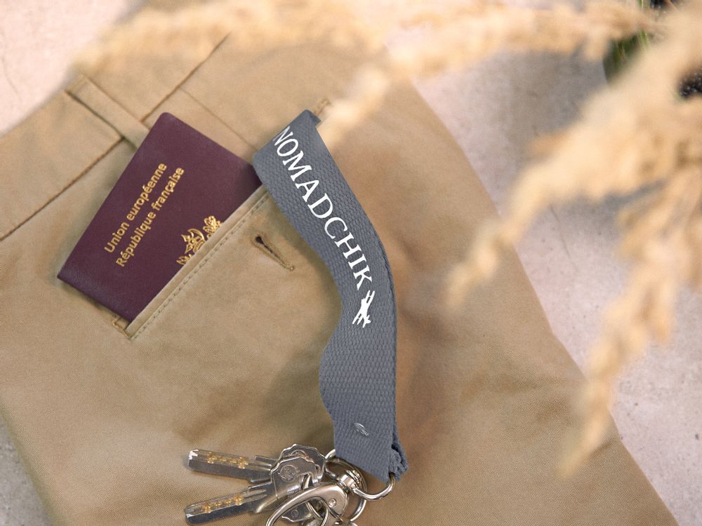 Leather goods - The Key Ring Reviens-Moi - NOMADCHIK