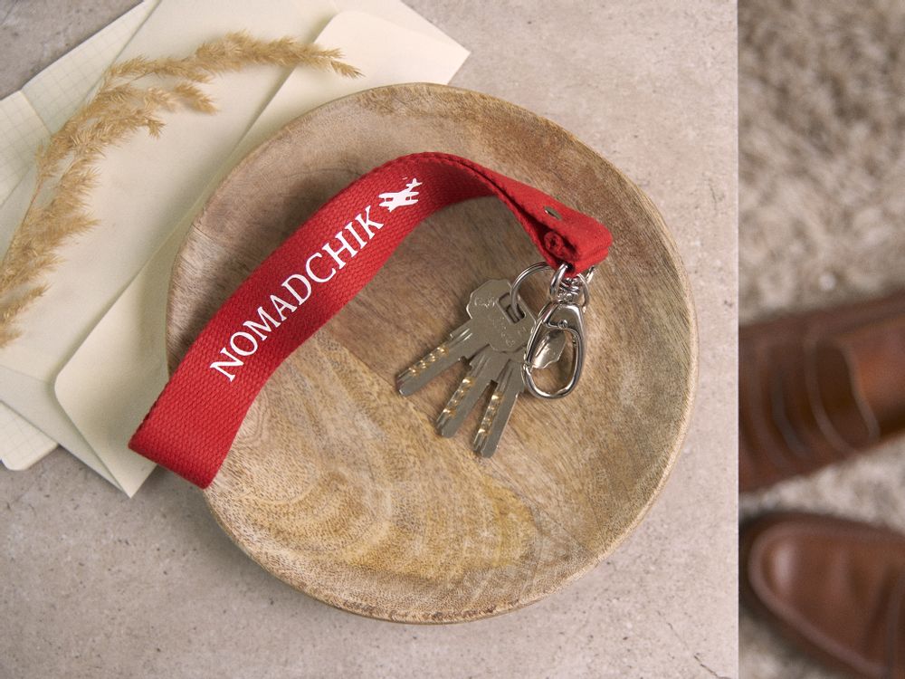 Leather goods - The Key Ring Reviens-Moi - NOMADCHIK