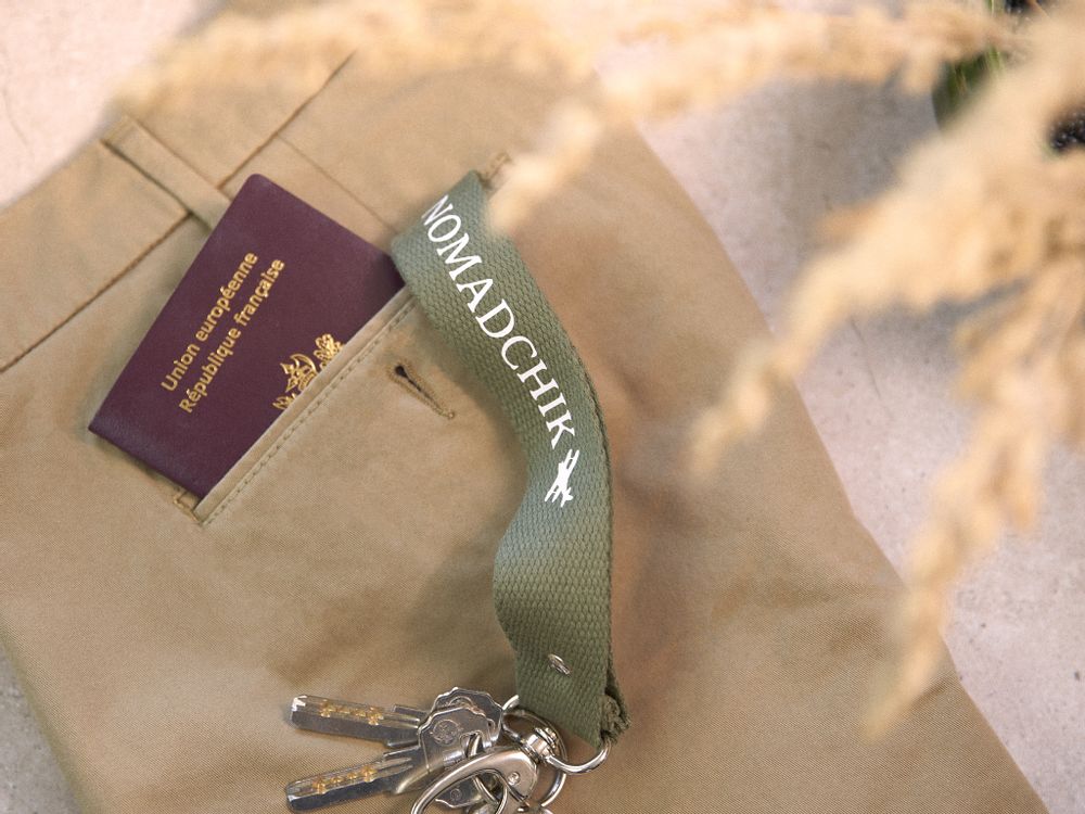 Leather goods - The Key Ring Reviens-Moi - NOMADCHIK