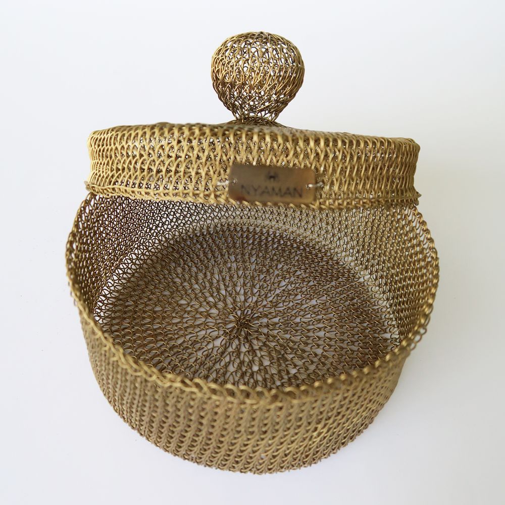 Coffrets et boîtes - Boîte à bijoux en fil tissé - NYAMAN GALLERY BALI