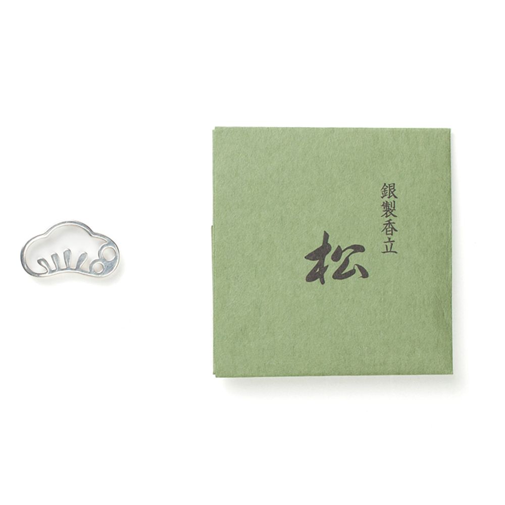 Cadeaux - Porte-encens en argent Pin - SHOYEIDO INCENSE CO.