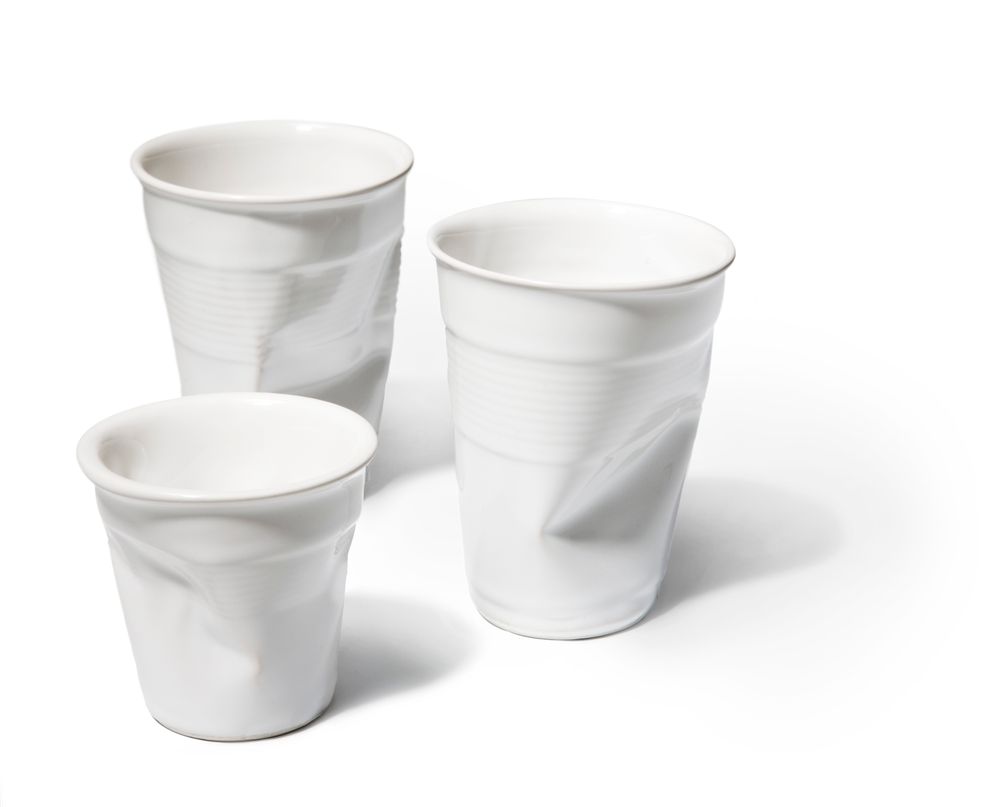 Mugs - Crushed cup by Rob Brandt - the Original! - POP CORN