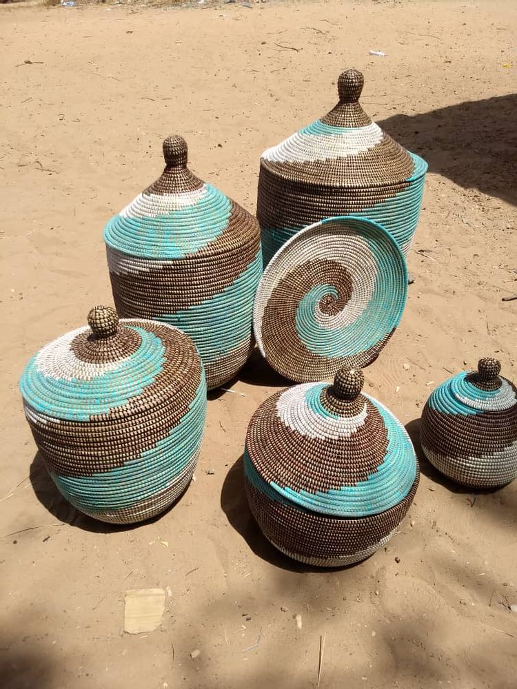 Decorative objects - West African Baskets or Wolof Basket - HOME DECOR FR