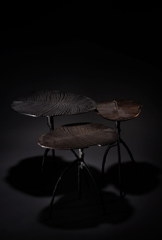Console table - Dickinsonia Nesting Tables - PLUMBUM