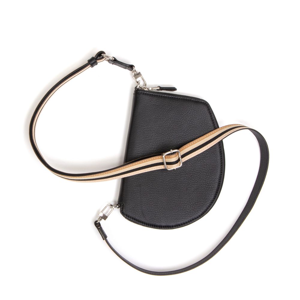 Pochettes - Pocket Maxi Black - Portefeuille de voyage avec bandoulière ou cordon amovible - MLS-MARIELAURENCESTEVIGNY
