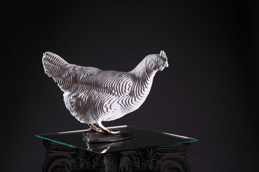 Sculptures, statuettes and miniatures - Sculpture The Hen - MICHEL AUDIARD