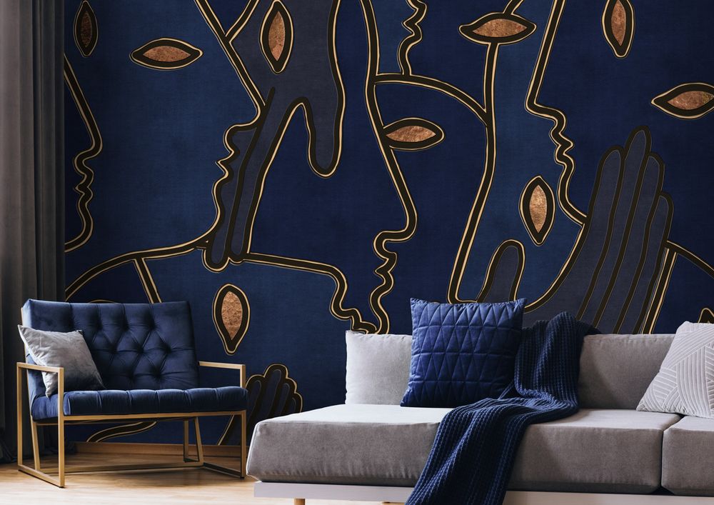 Hotel bedrooms - KW 1007 | Handmade Wallpaper - AFFRESCHI & AFFRESCHI