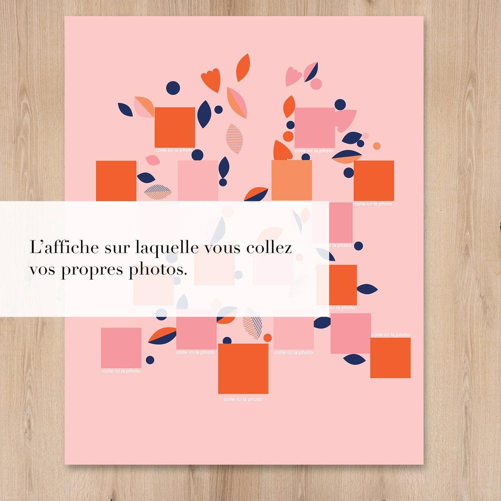 Autres décorations murales - Affiche L'Arbre généalogique personnalisable - PAPPUS ÉDITIONS