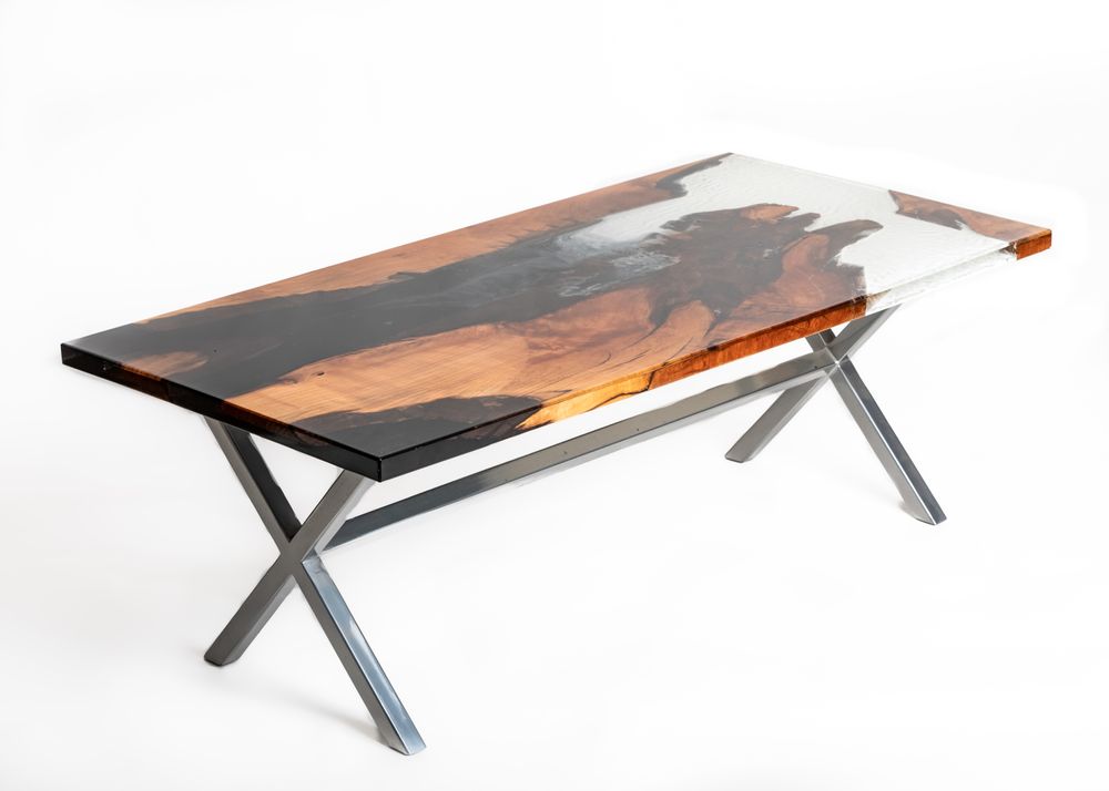 Tables basses - Table basse epoxy - L'ATELIER BIS