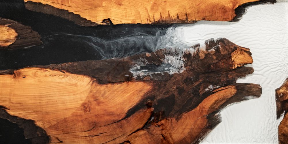 Tables basses - Table basse epoxy - L'ATELIER BIS