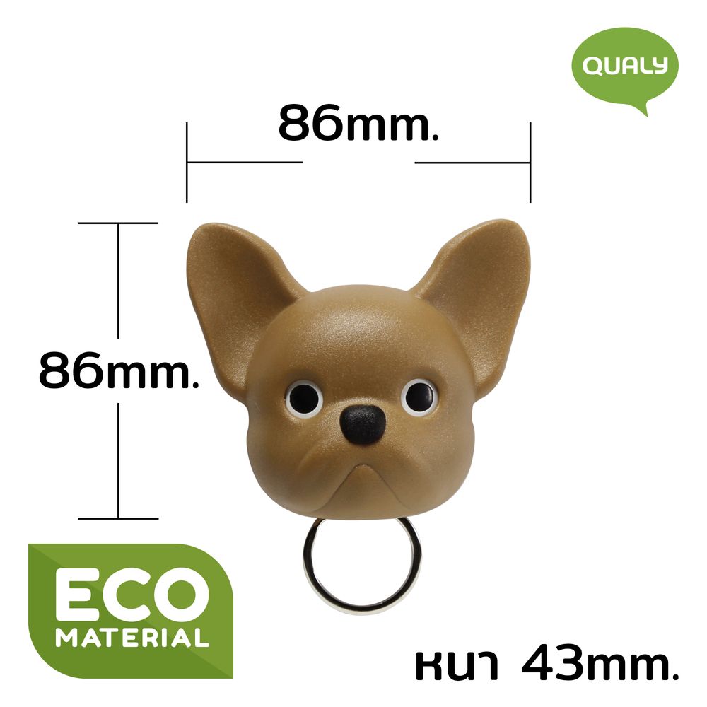 Stationery - Neko Keyring : Key Ring Collection Decorate Home Organizer - QUALY DESIGN OFFICIAL