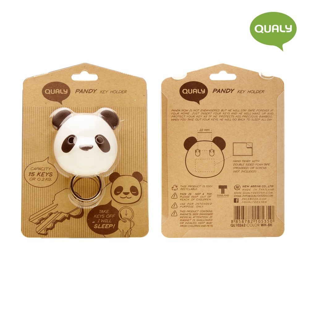 Stationery - Neko Keyring : Key Ring Collection Decorate Home Organizer - QUALY DESIGN OFFICIAL