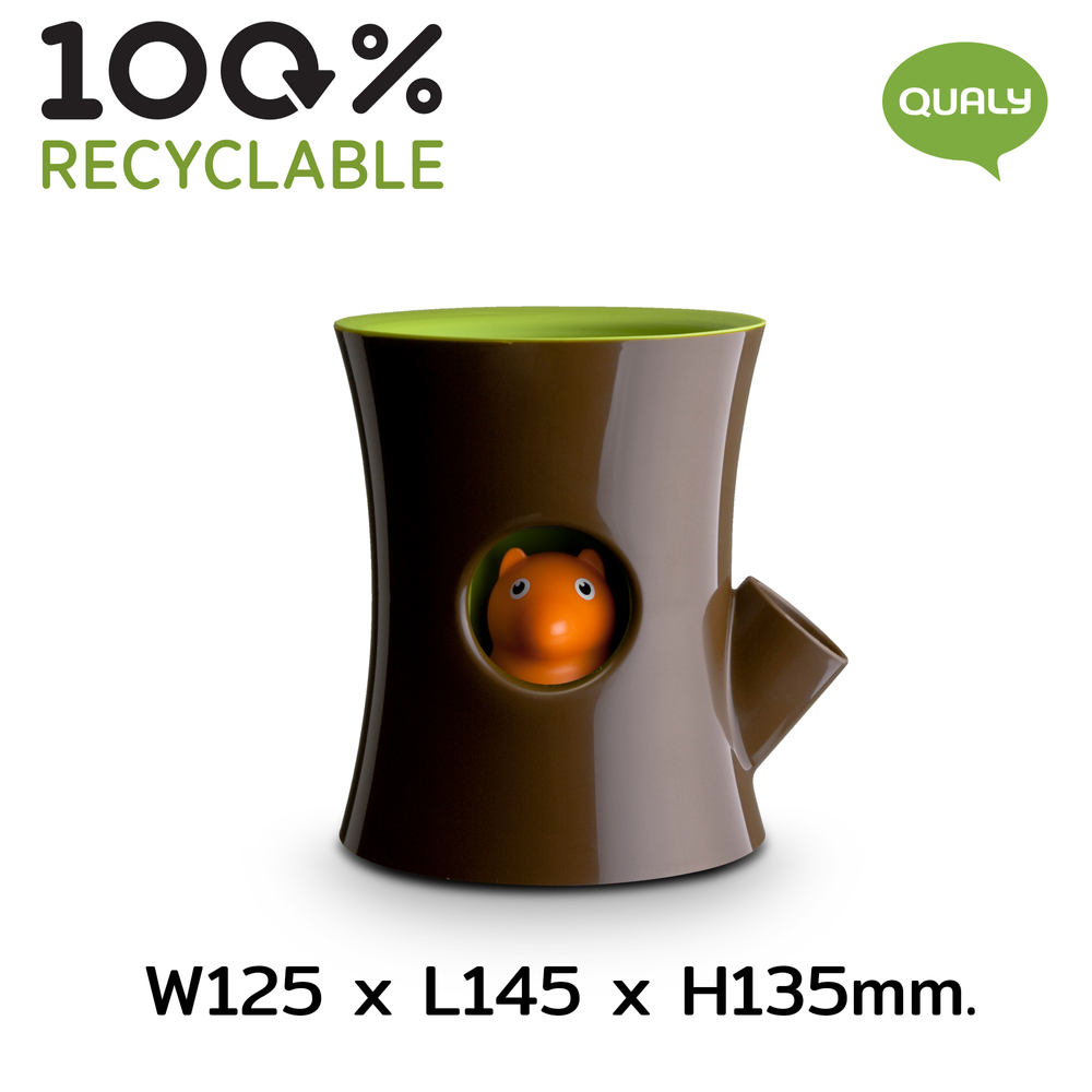 Aménagements pour bureau - Hill Pot : pot de plantes auto-arrosage en plastique recyclé pour jardin intérieur et extérieur - QUALY DESIGN OFFICIAL