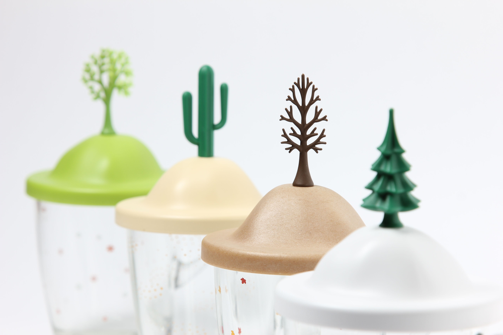 Office sets - Coral Bleaching Mug : Ocean Collection Eco-Friendly Materials Party - QUALY DESIGN OFFICIAL