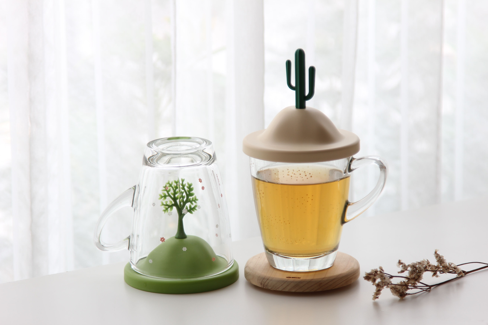 Office sets - Coral Bleaching Mug : Ocean Collection Eco-Friendly Materials Party - QUALY DESIGN OFFICIAL