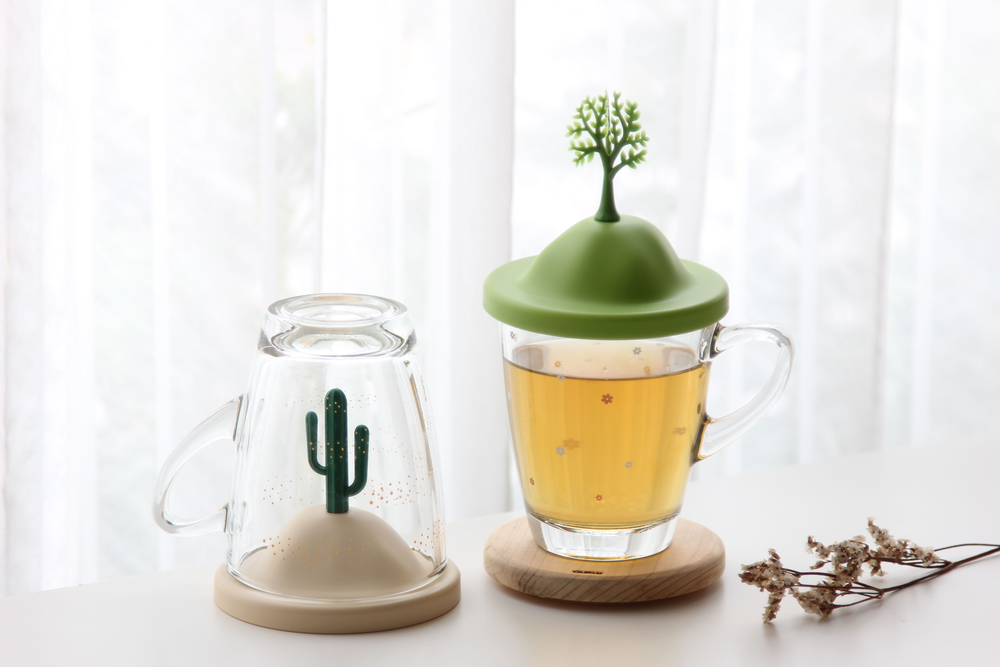 Office sets - Coral Bleaching Mug : Ocean Collection Eco-Friendly Materials Party - QUALY DESIGN OFFICIAL