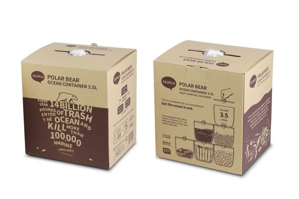 Kitchens furniture - Moby Whale Ocean Container 3.5L : Ocean Kitchen Collection: Eco-Friendly Materials Household Houseware - QUALY DESIGN OFFICIAL