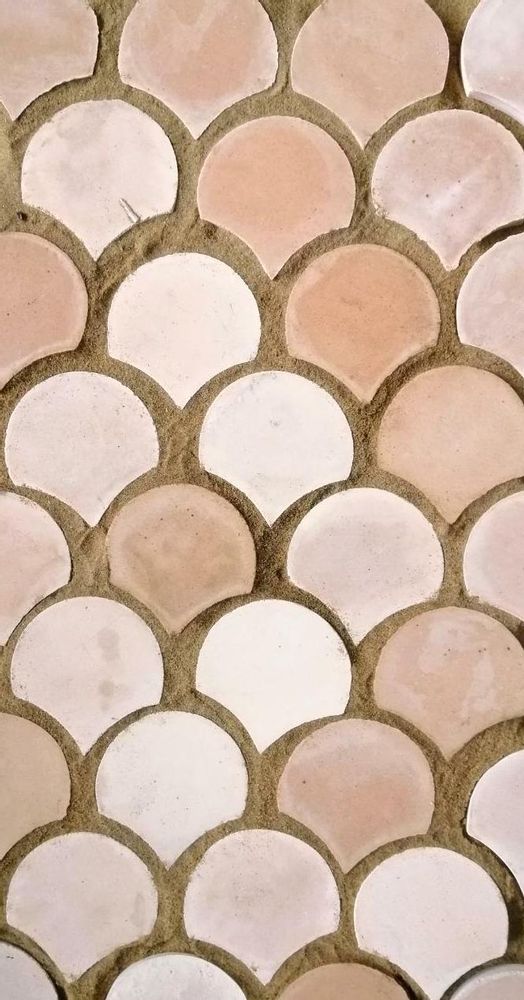 Kitchen splash backs - Tear Drop Cement Tiles - ILOT COLOMBO