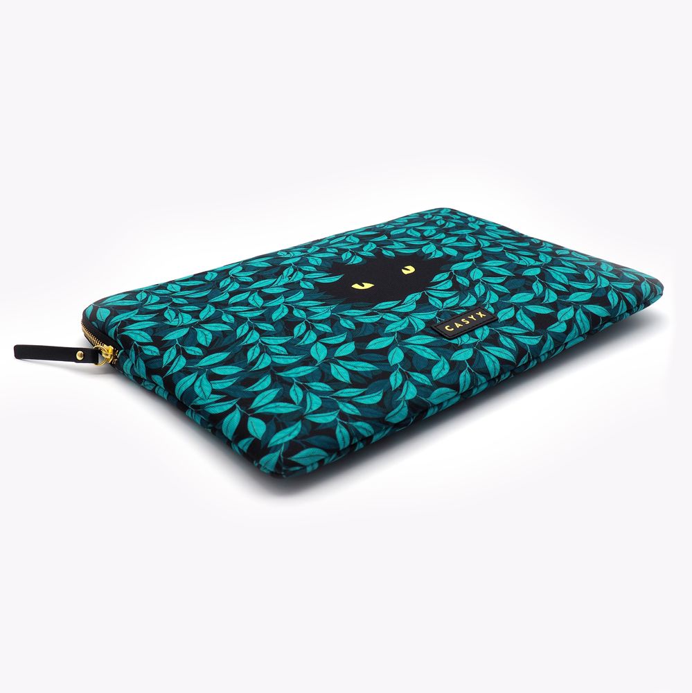 Office sets - Laptop sleeve Macbook iPad : Spying Cat - CASYX