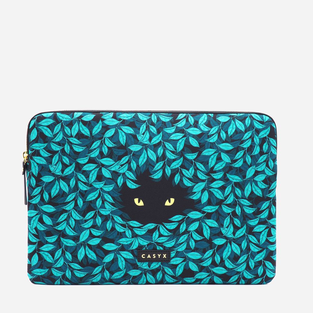 Office sets - Laptop sleeve Macbook iPad : Spying Cat - CASYX