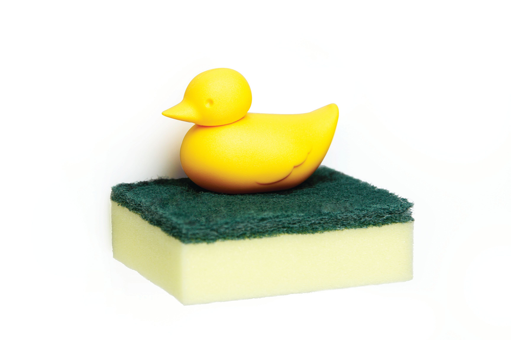 Autres décorations murales - Porte-éponge lapin : Everyday Houseware Kitchen Bath Eco Living Collection 100% recyclable. - QUALY DESIGN OFFICIAL
