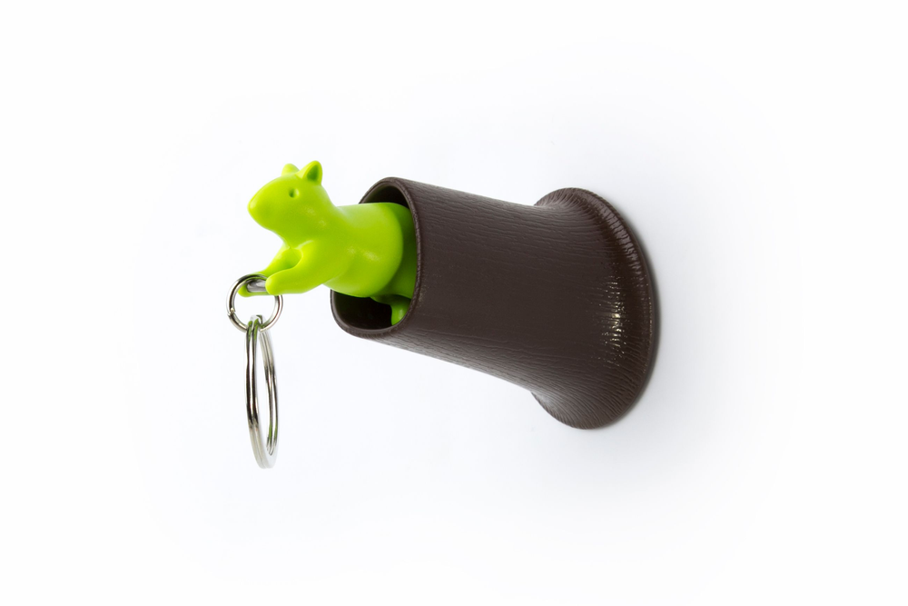 Children's decorative items - Polar Bear Keyring : Iceberg Collection Organizer Keys White Bear - QUALY DESIGN OFFICIAL