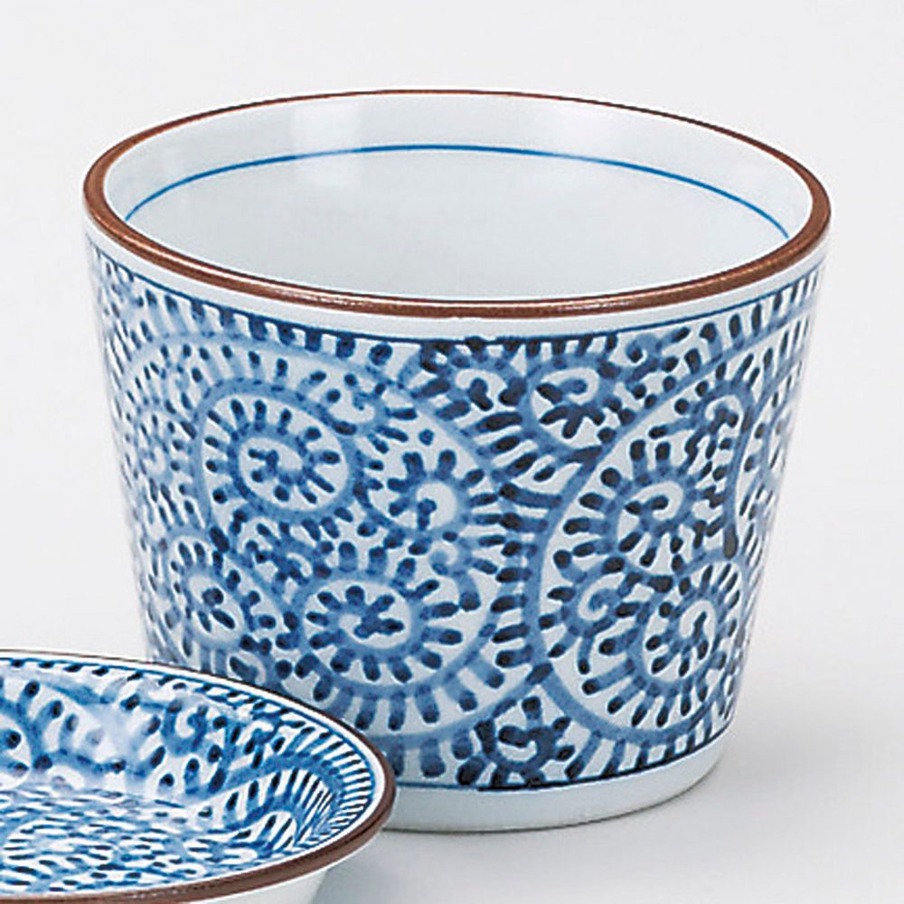 Céramique - Tasse japonaise Soba Choko - SHIROTSUKI / AKAZUKI JAPON