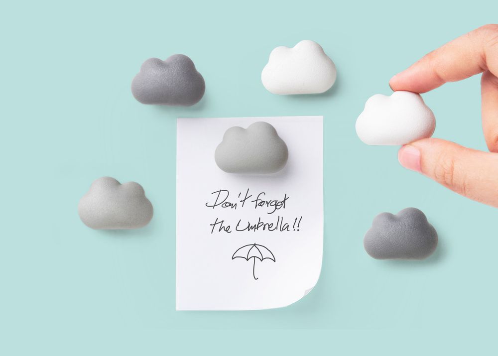 Gifts - Cloud Magnet : Stationery Collection - QUALY DESIGN OFFICIAL