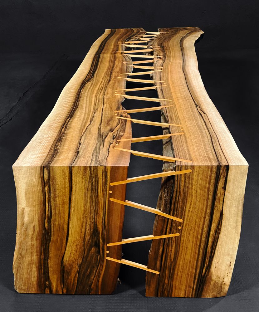Dining Tables - Table in Burgundy Walnut I Couture Pear - MR LOUIS