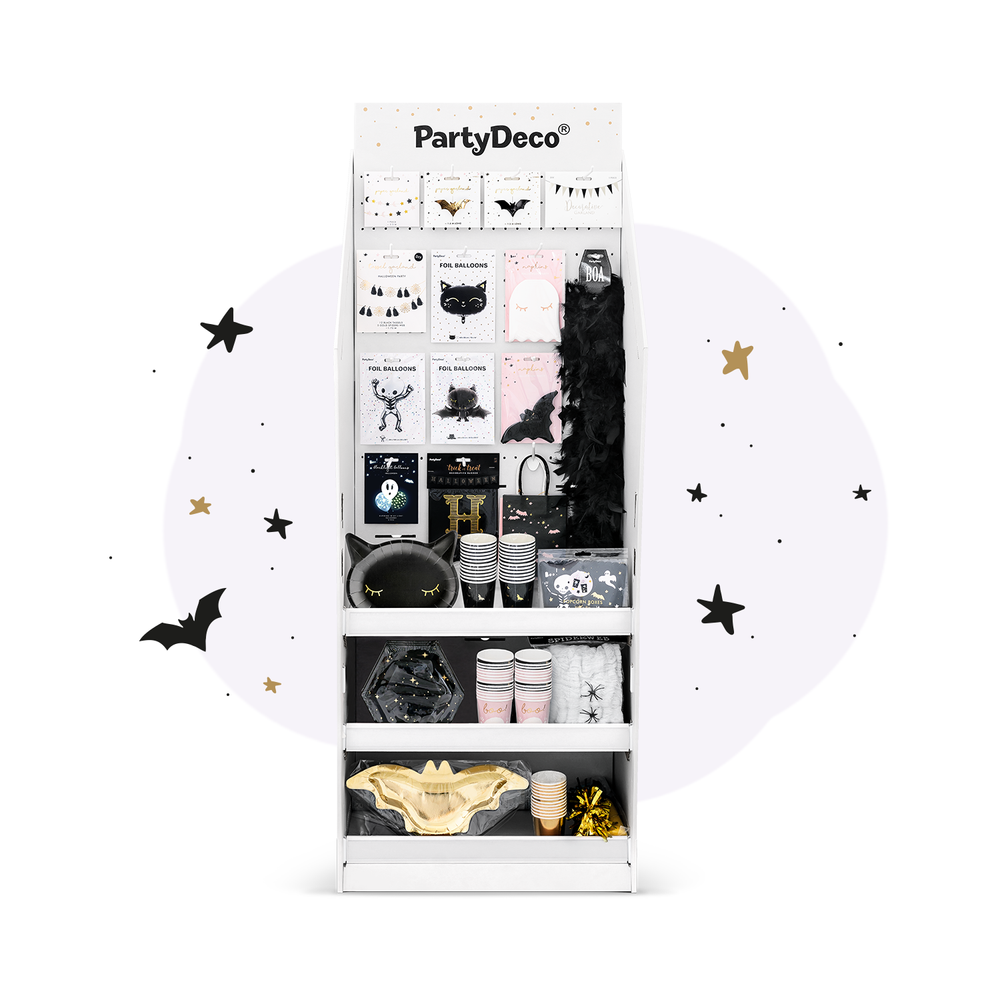 Storage boxes - Paper stand, white, 58x160x40cm - PARTYDECO