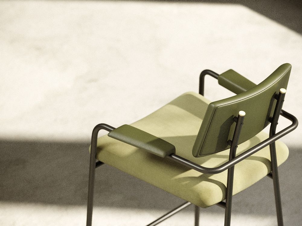 Tabourets pour collectivités - Chaise de bar et de comptoir Stranger - DOMKAPA