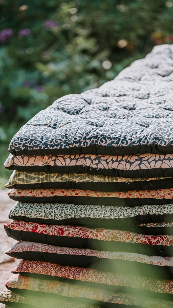 Coussins textile - Matelas Sari pour banquette-lit et salon - QUOTE COPENHAGEN APS