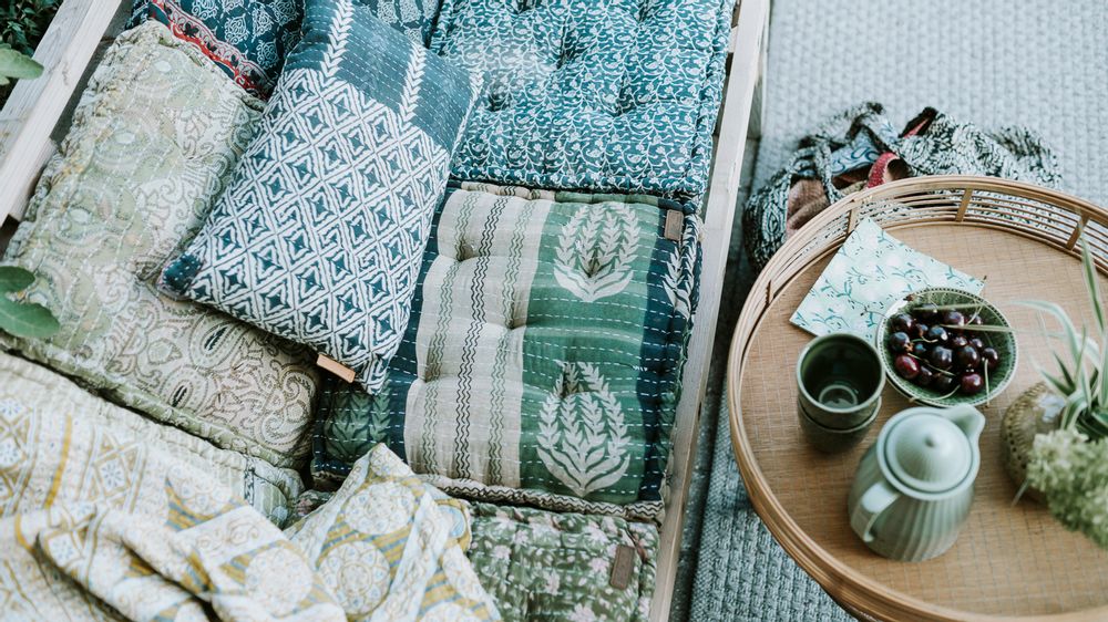 Fabrics - Sari Chair pads - QUOTE COPENHAGEN APS