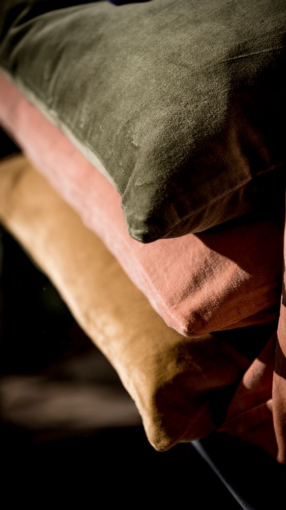 Fabric cushions - Velvet Cushions - for a unique and exclusive look - QUOTE COPENHAGEN APS