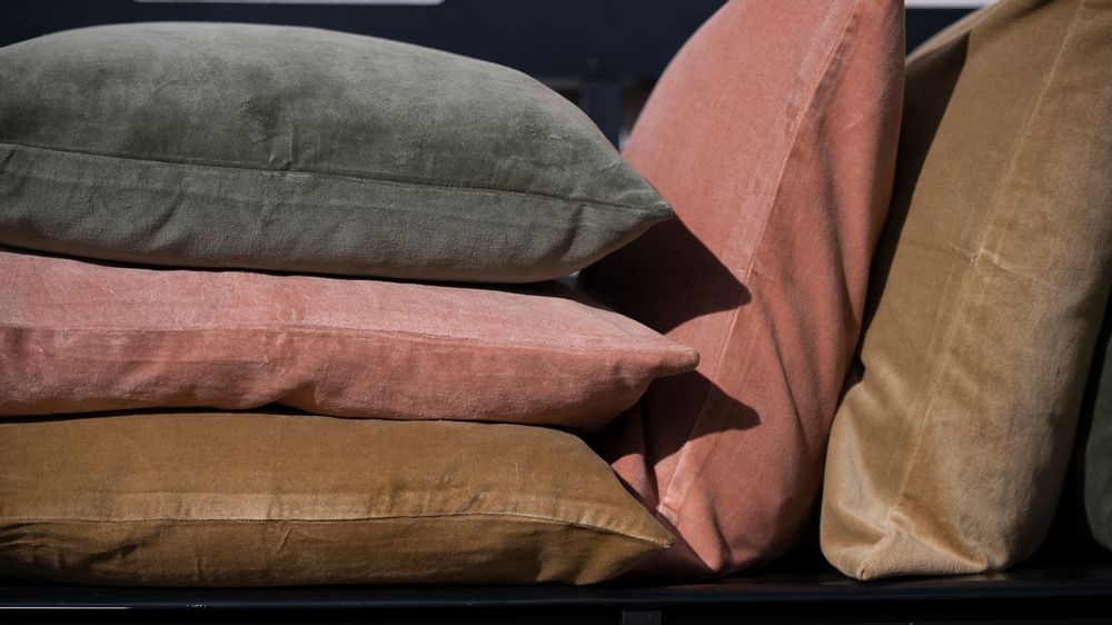 Fabric cushions - Velvet Cushions - for a unique and exclusive look - QUOTE COPENHAGEN APS