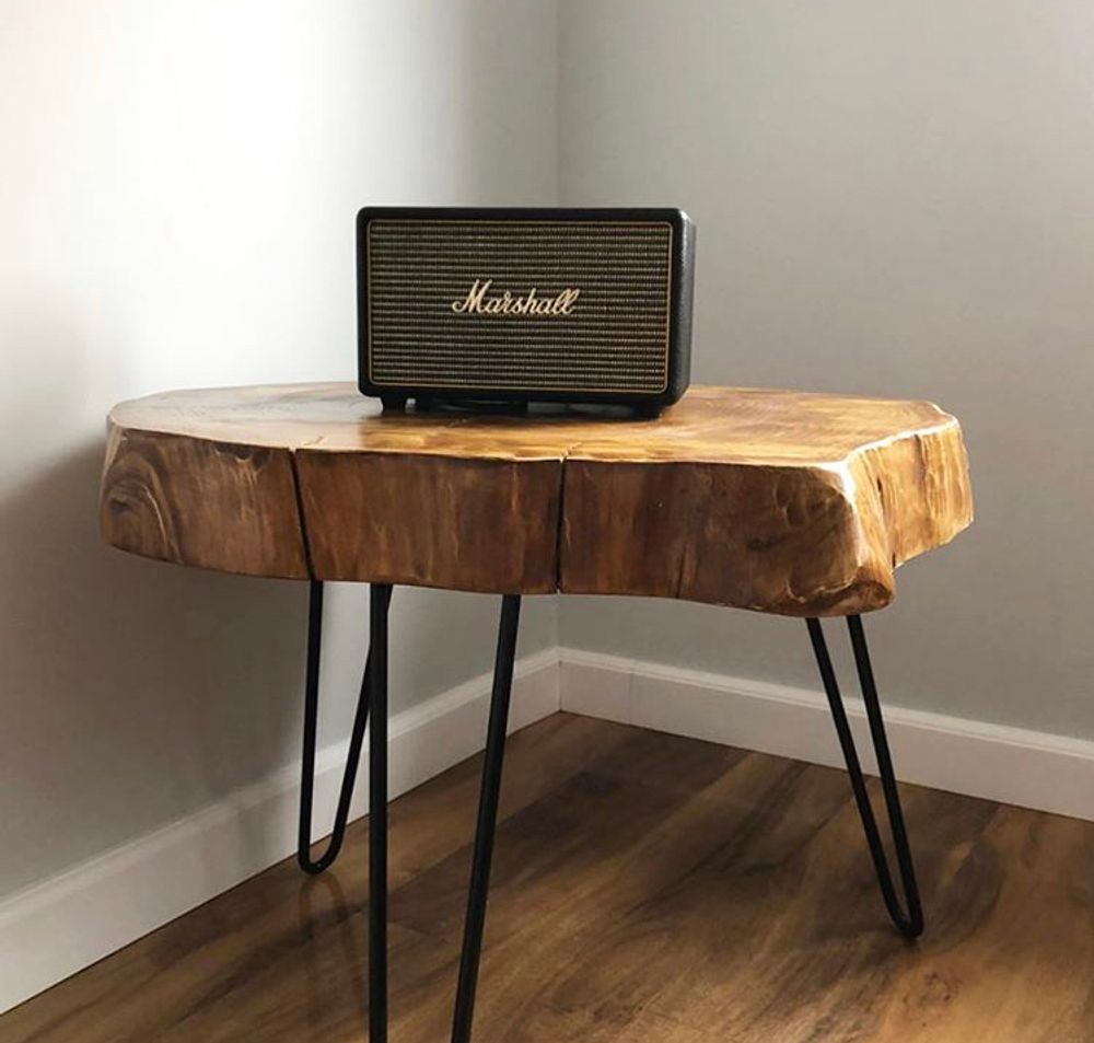 Pièces uniques - Table basse en bois massif - MASIV_WOOD