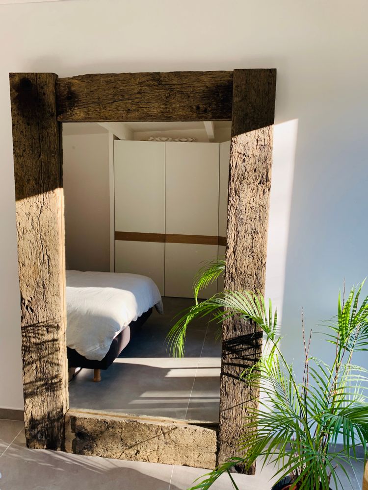 Mirrors - 400-year-old Ancestral Oak Mirror - MR LOUIS