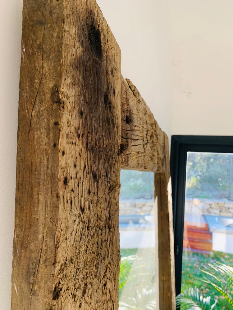 Mirrors - 400-year-old Ancestral Oak Mirror - MR LOUIS