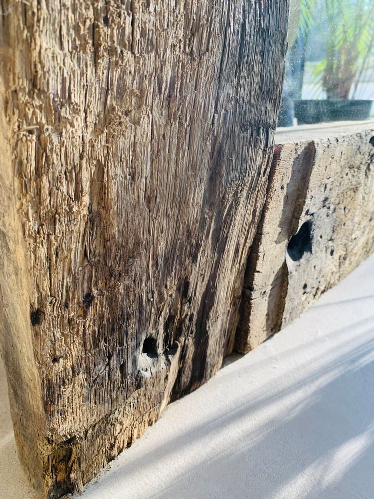 Mirrors - 400-year-old Ancestral Oak Mirror - MR LOUIS